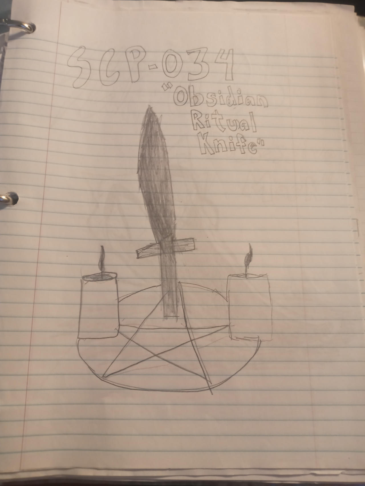 SCP-034 Obsidian Ritual Knife by ScruffyManMonkeyMan on DeviantArt