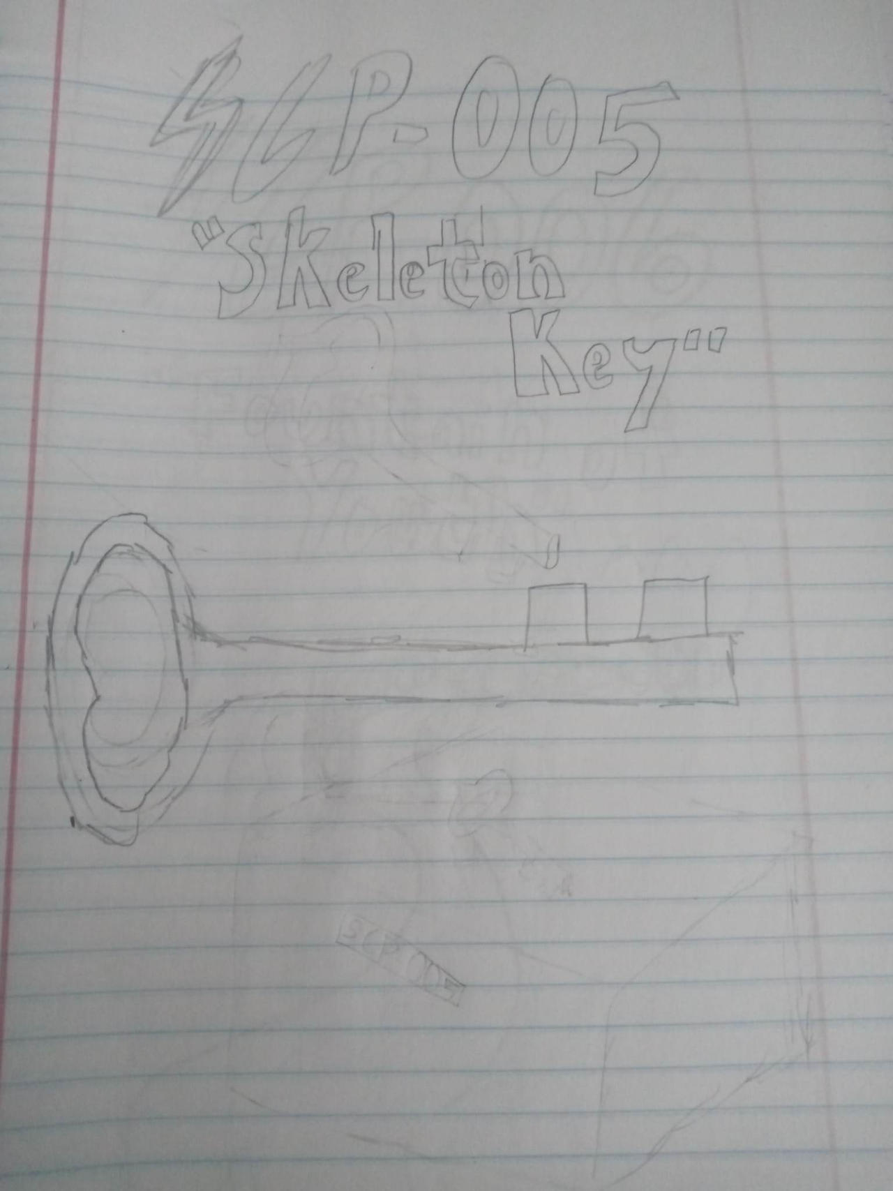 Scp 005 Note SCP-005 Skeleton Key by ScruffyManMonkeyMan on DeviantArt