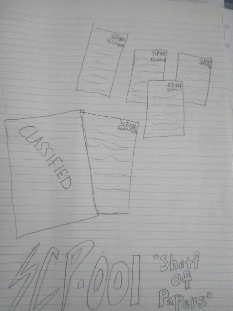 SCP-001 Shief of Papers by ScruffyManMonkeyMan on DeviantArt