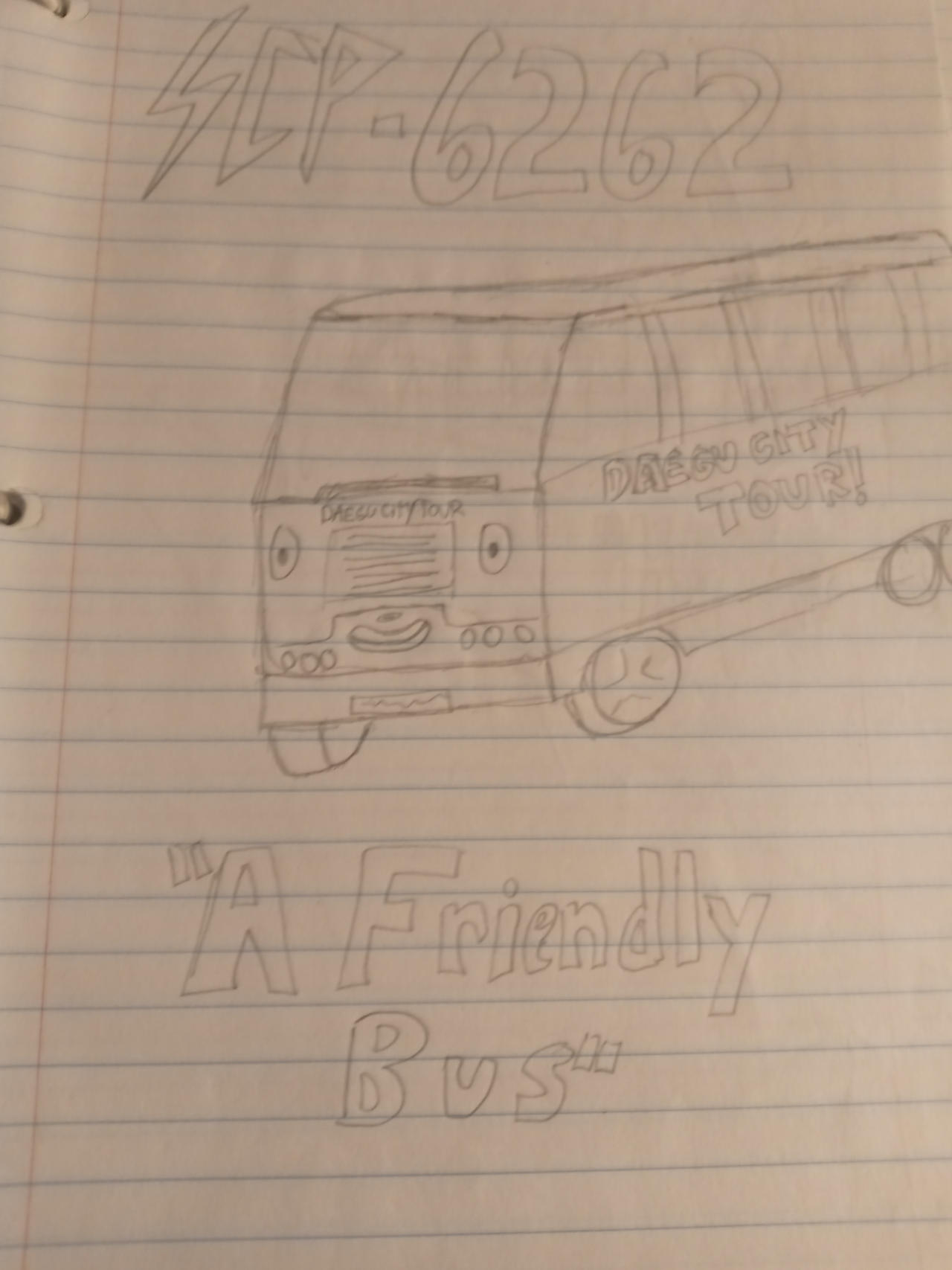 SCP 6262 A Friendly Bus By ScruffyManMonkeyMan On DeviantArt