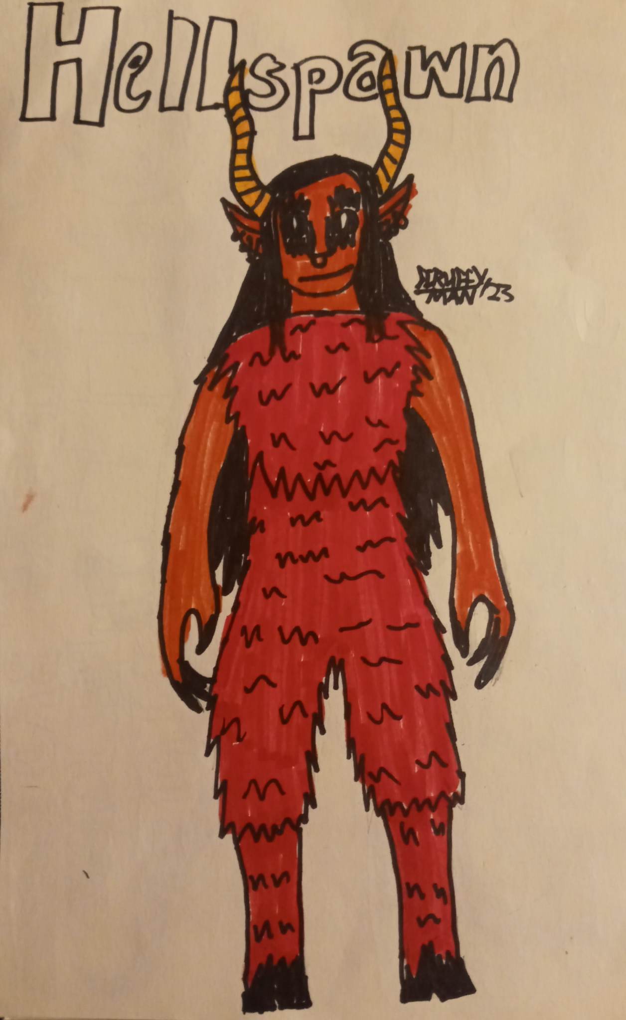 Hellspawn by ScruffyManMonkeyMan on DeviantArt