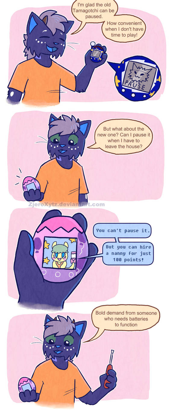 Tamagotchi Pause by ZjeroXytz on DeviantArt