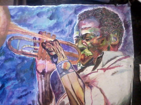 Miles Davis (watercolor)