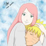 In my arms - NaruSaku