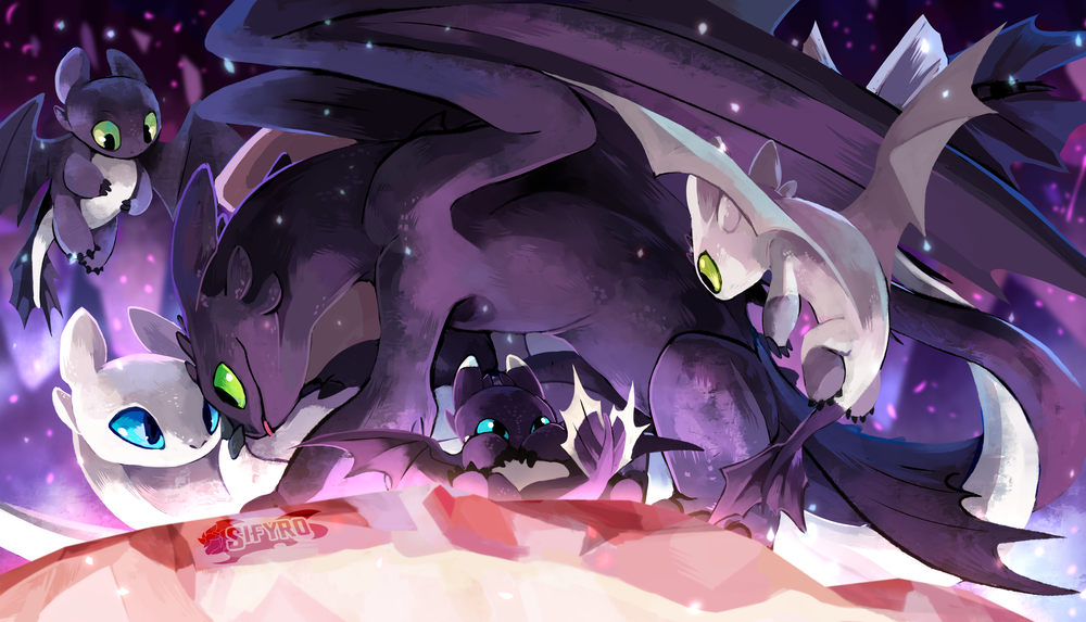 More Toothless X Light Fury By Sifyro On Deviantart