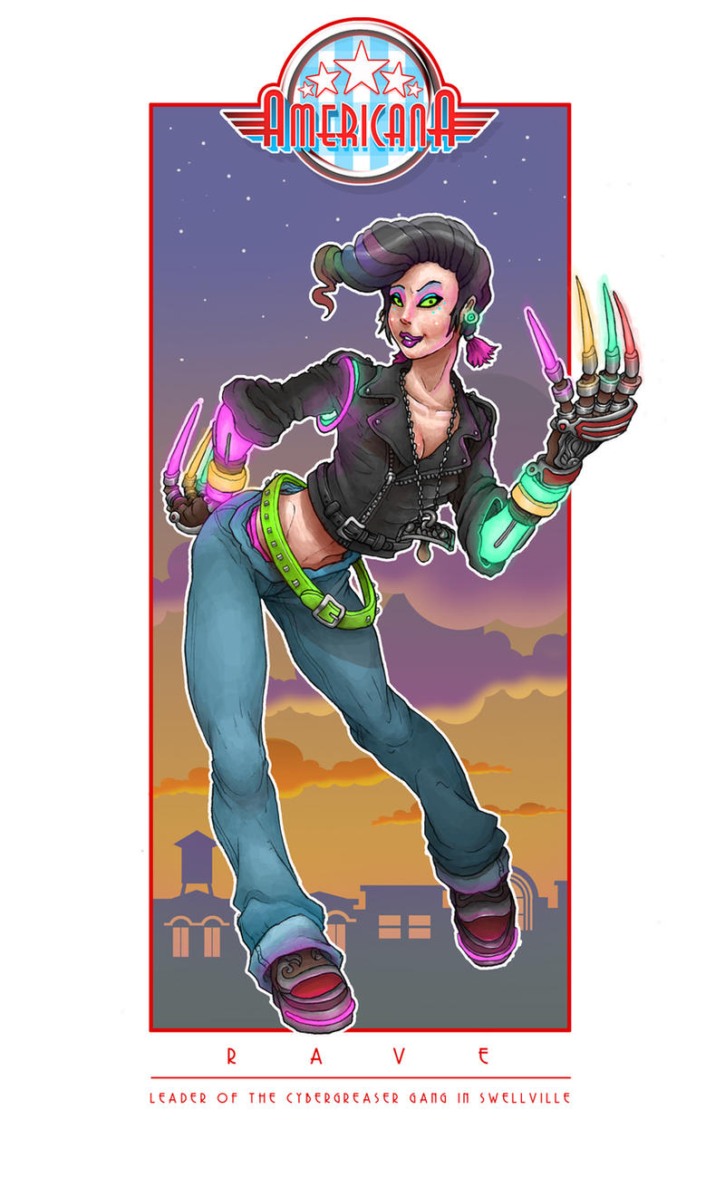 Creative Rave Characters Rave by MurderousAutomaton on DeviantArt
