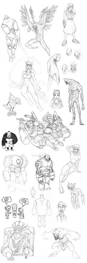 Character Sketches IV