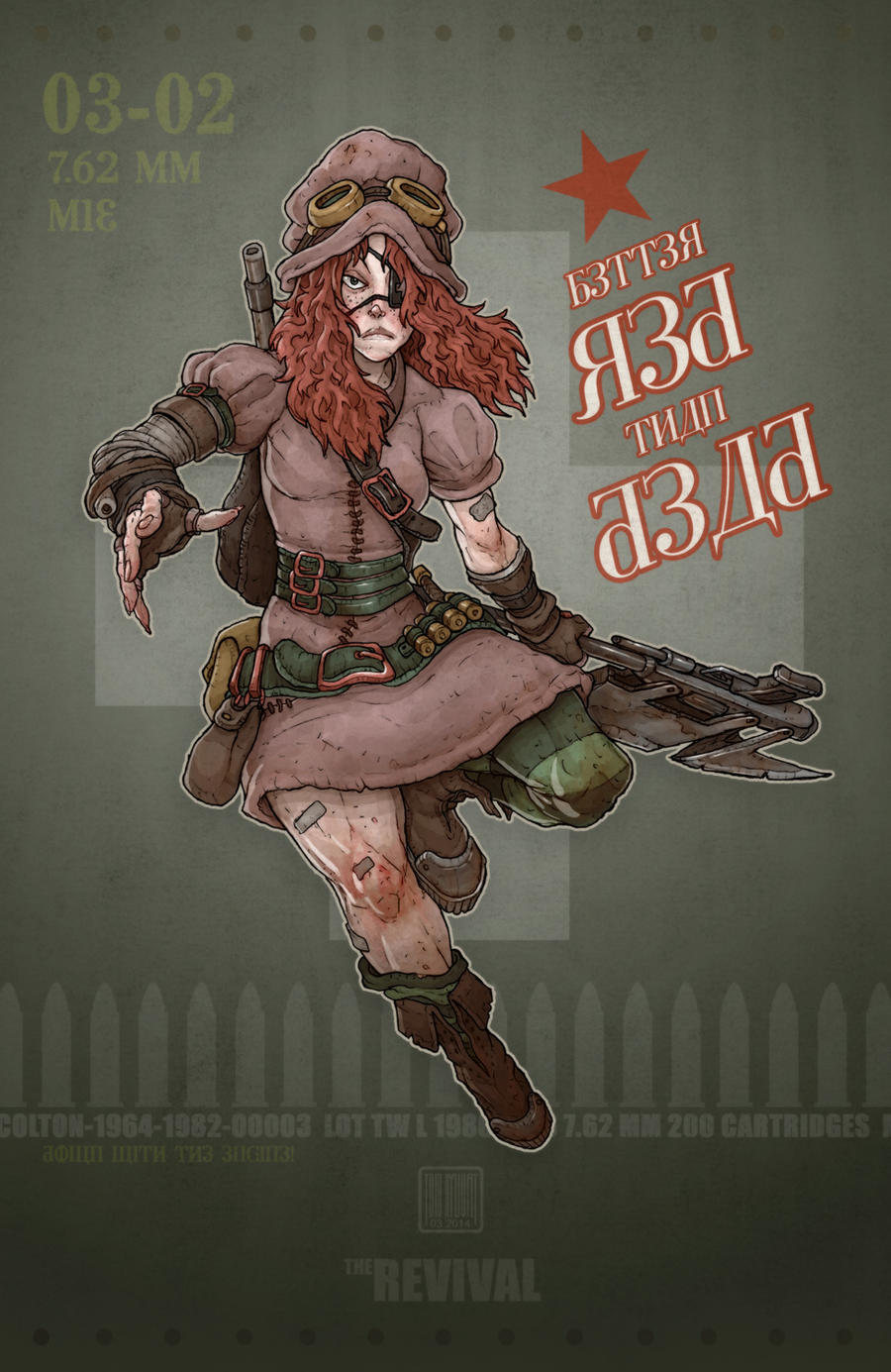 Bombshells: Red by MurderousAutomaton