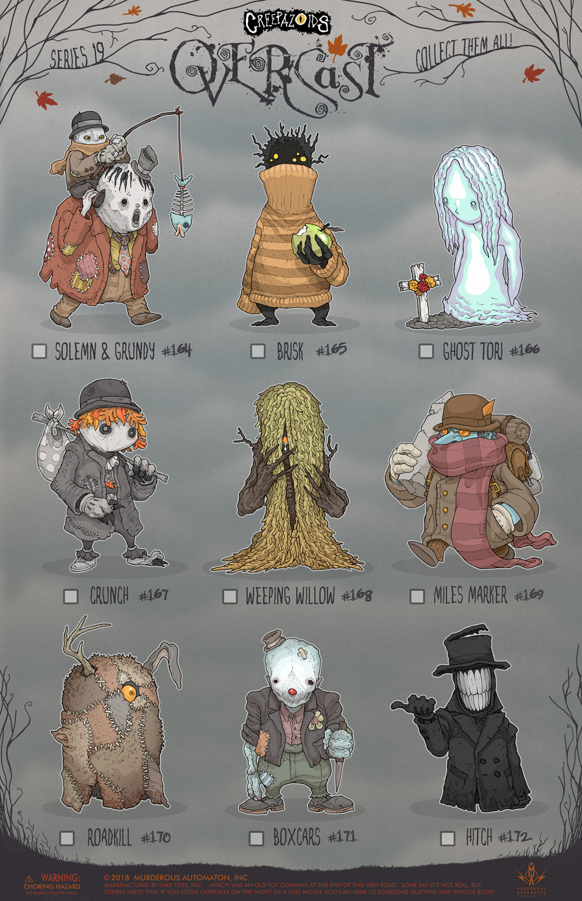 Creepazoids: Overcast by MurderousAutomaton