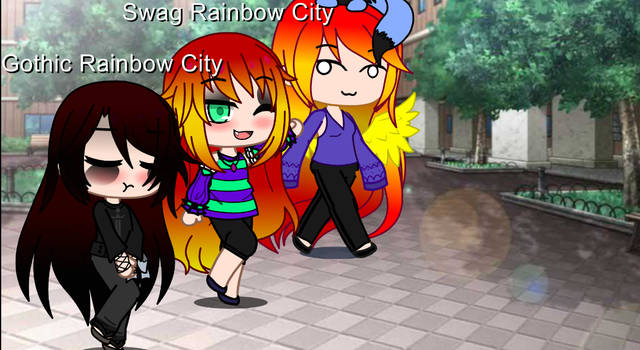 Having fun outside UwU