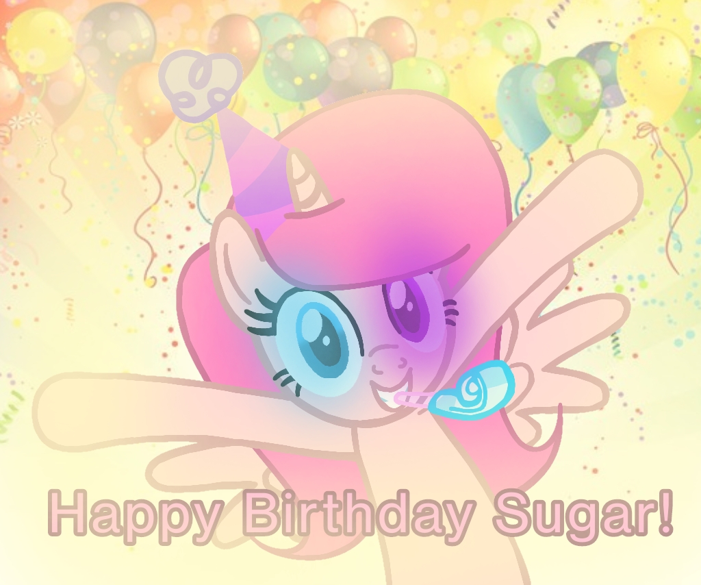 Happy birthday Sugar!