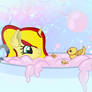 Bubble bath!