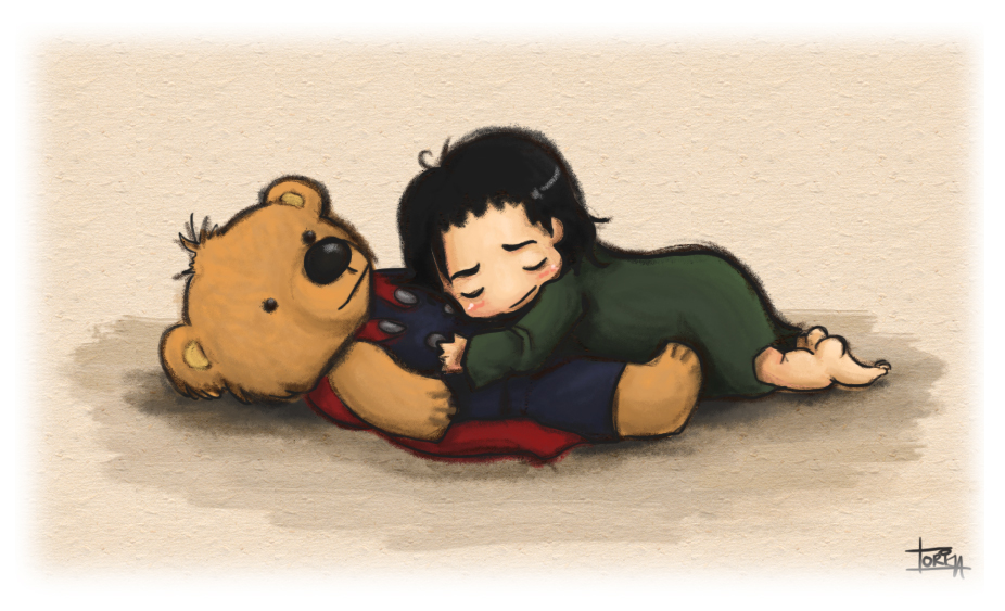 loki and thor bear