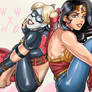 Wonder Woman x Harley Quinn