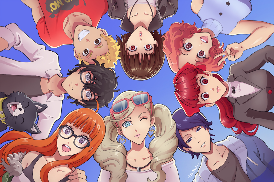 Persona 5 Phantom Thieves by Atmo-Art on DeviantArt