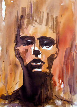 Watercolour portrait