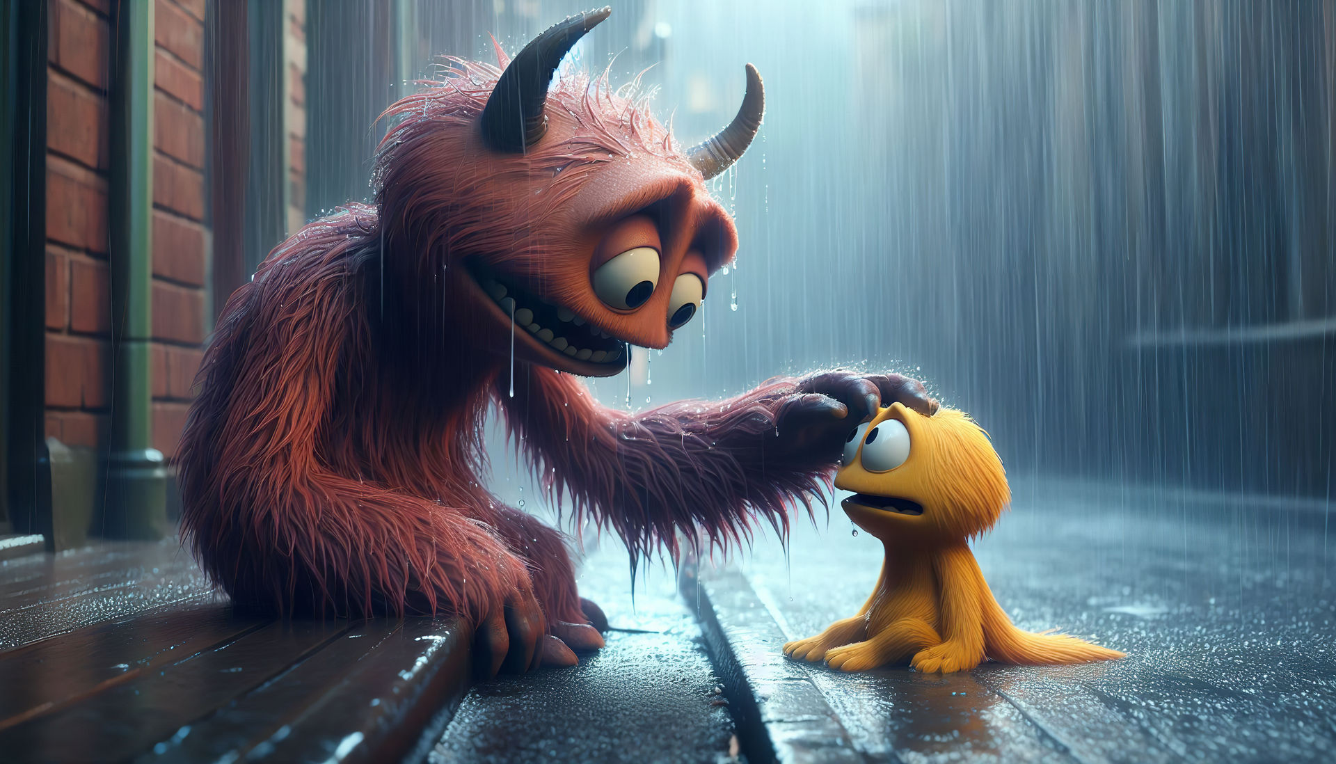 Caring Monster Friend By Canuckken On DeviantArt caring-monster-friend-by-canuckken-on-deviantart