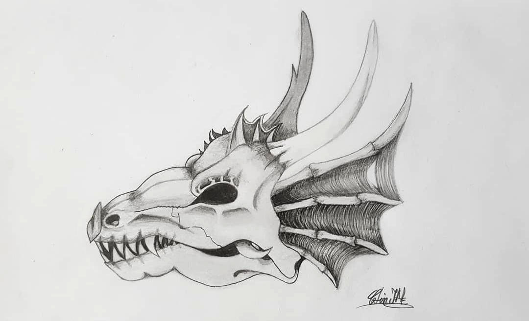 Dragon Skull By Anotherfallenangel29 On DeviantArt dragon-skull-by-anotherfallenangel29-on-deviantart