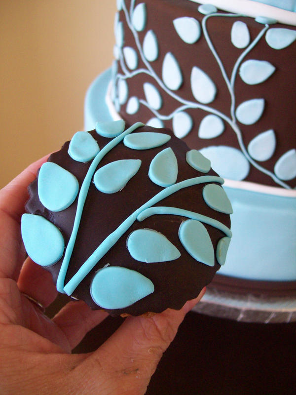 Something blue cupcake