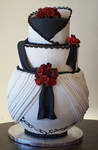 Izumik wedding cake by see-through-silence