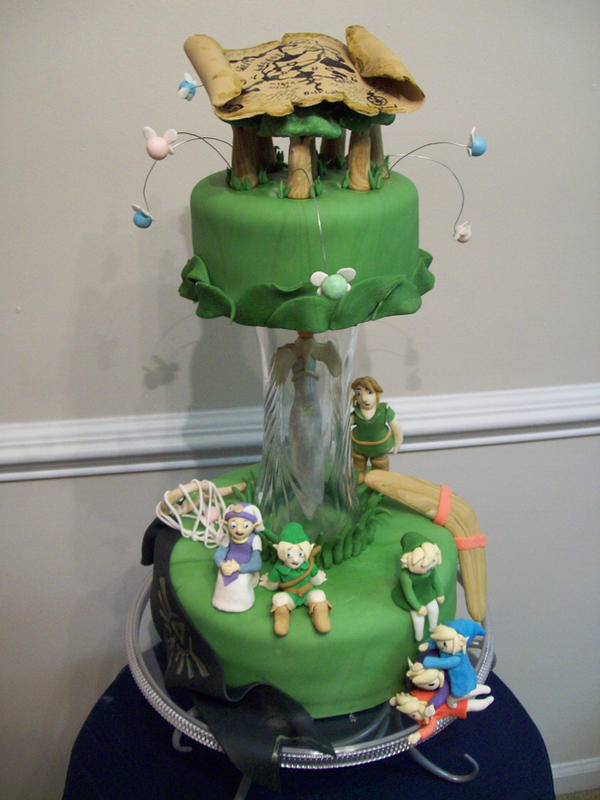 Legend of Zelda cake