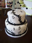 Musical birthday cake