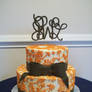 Orange bridal shower