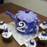 Purple Teapot cake