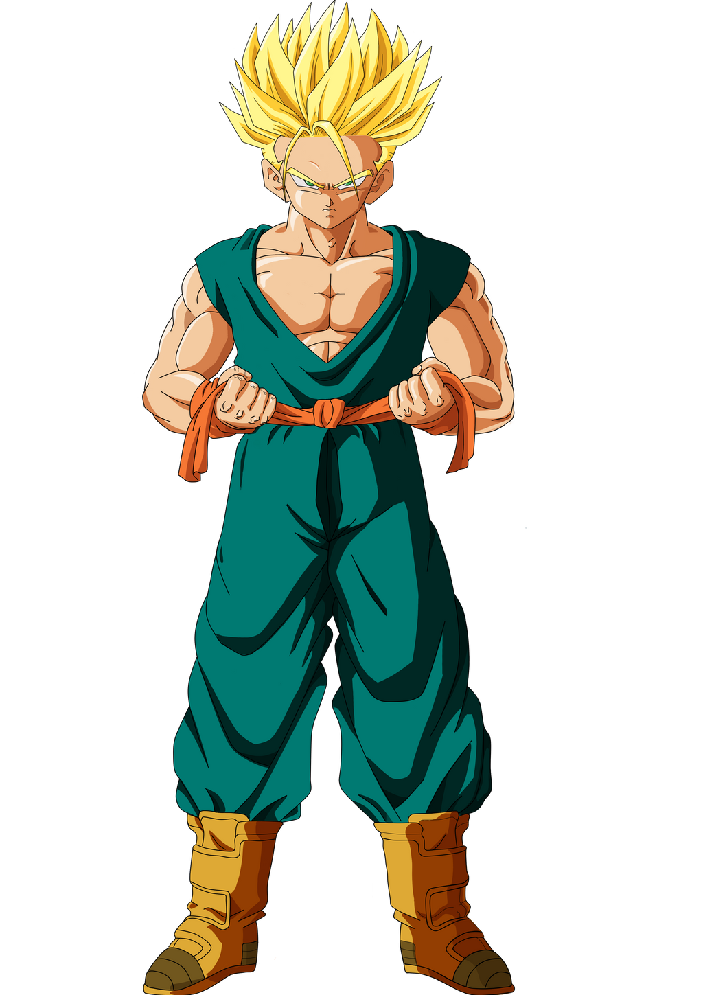 Adult Trunks Super Saiyan 2 by LJ Alves by LJalves on DeviantArt