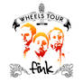 Fink Wheels Tour T-Shirt competition art.