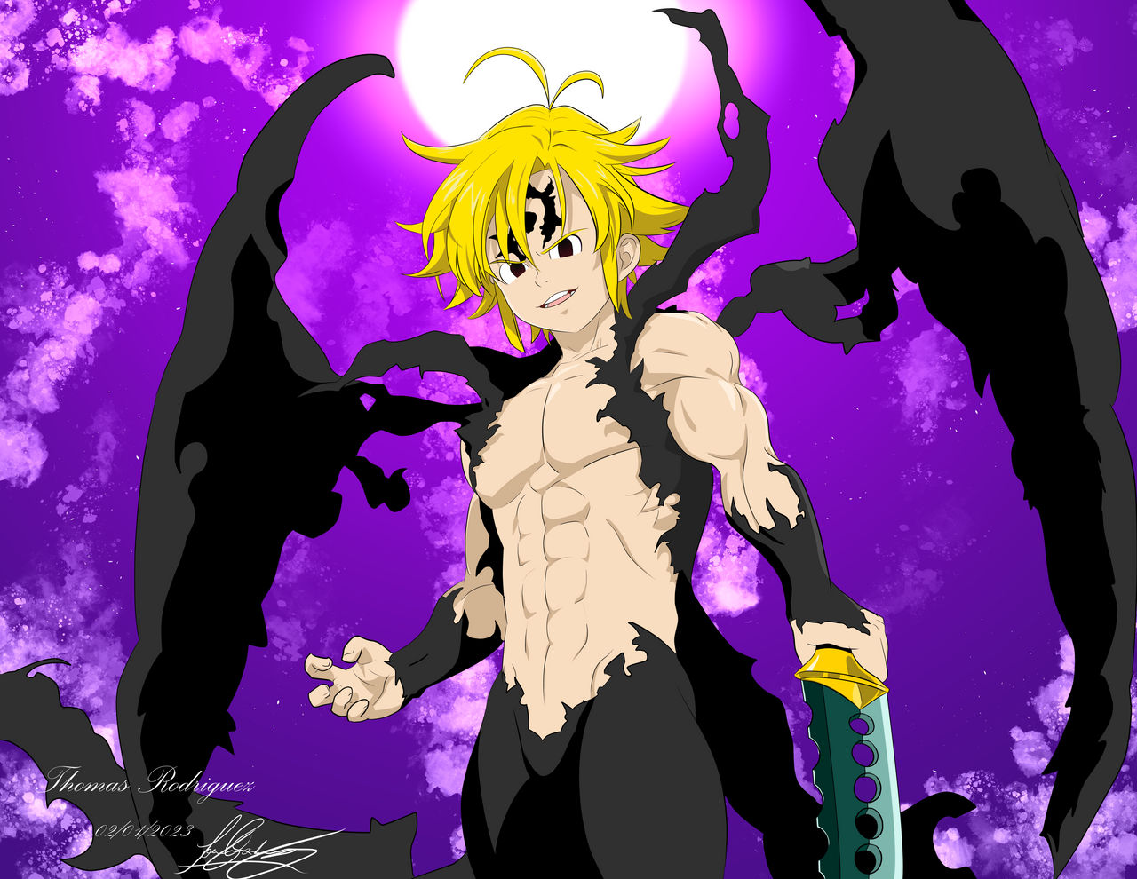 Seven Deadly Sins Meliodas By TRod1287 On DeviantArt seven-deadly-sins-meliodas-by-trod1287-on-deviantart