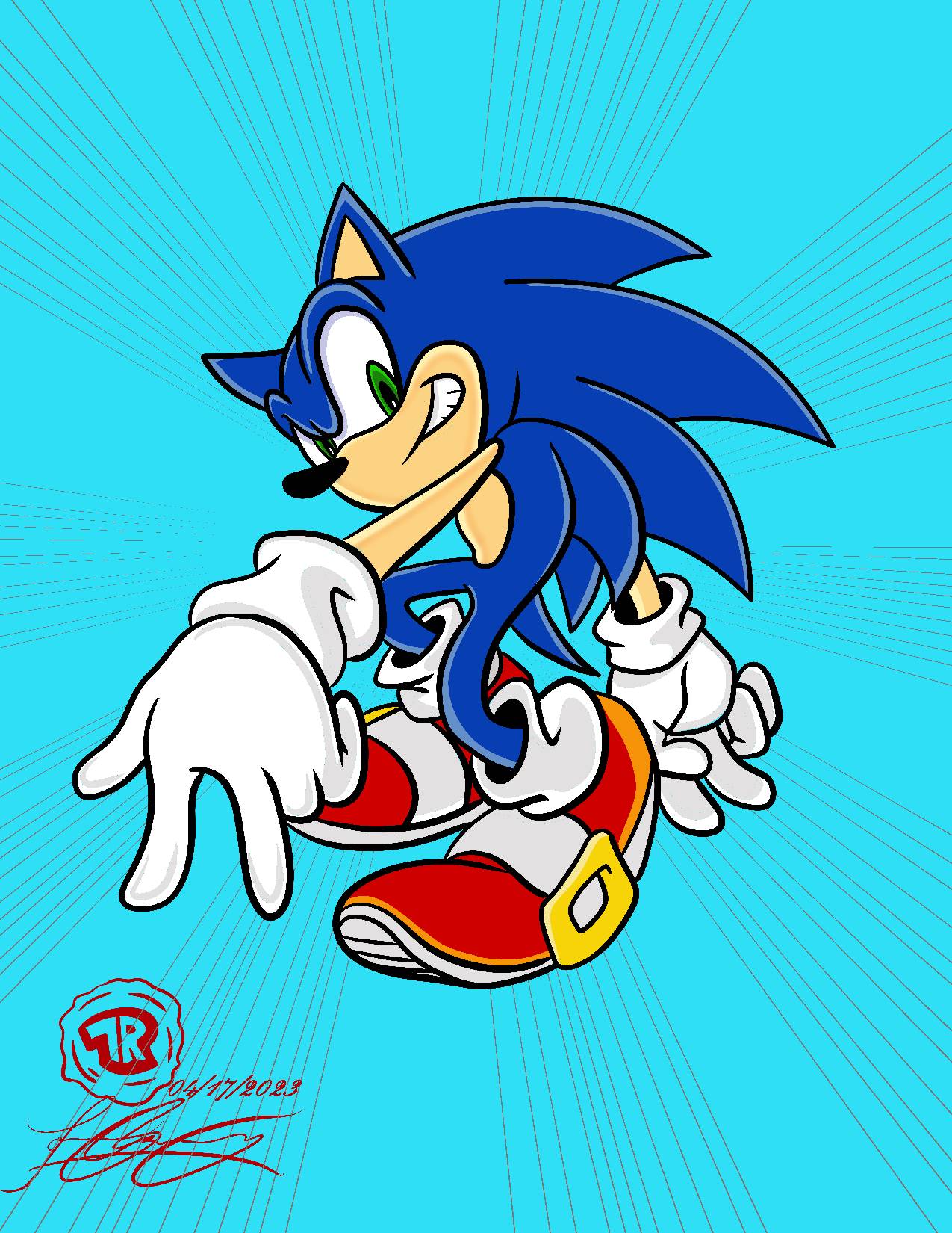 Sonic Movie - Traditional by UltraPixelSonic on DeviantArt