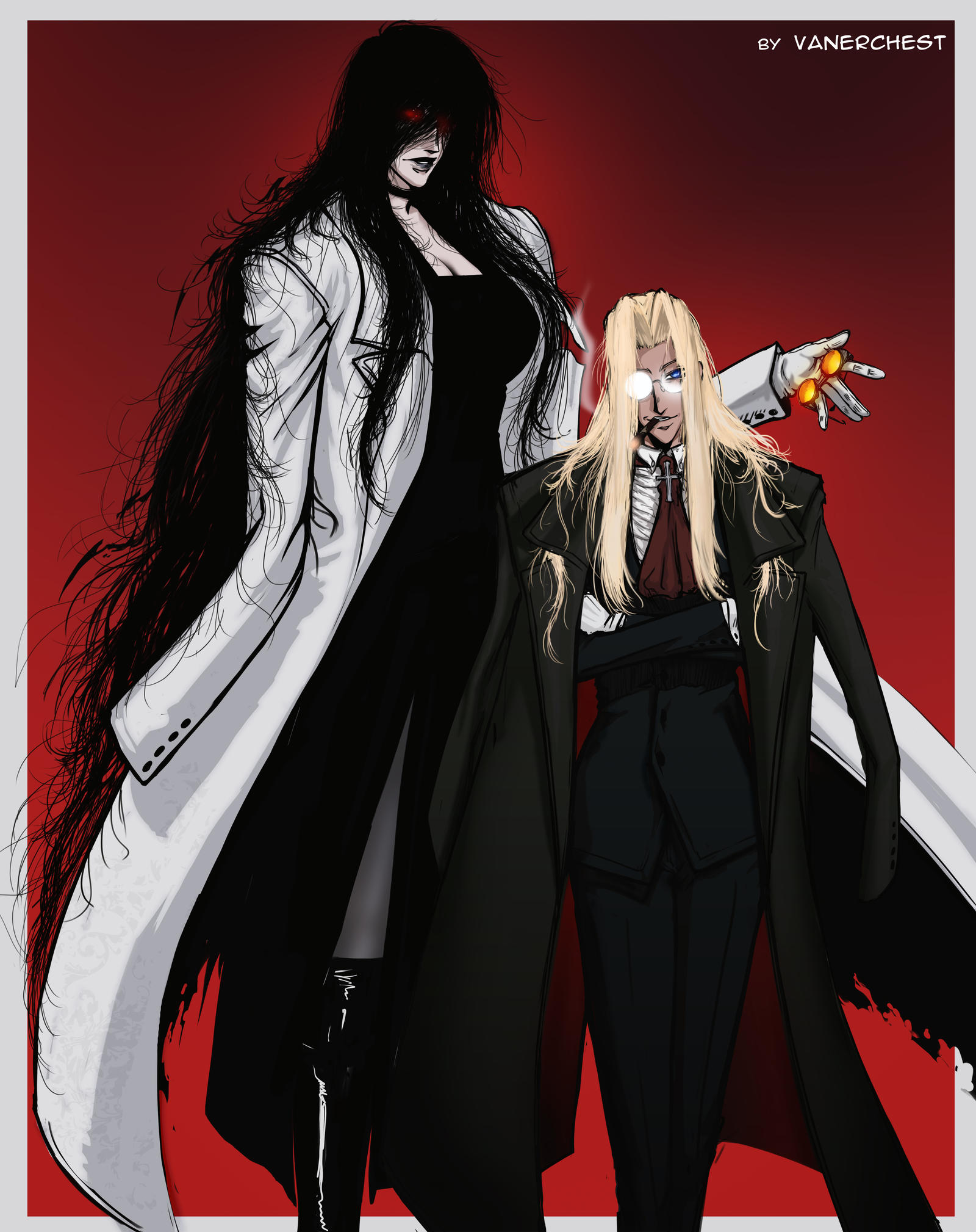Hellsing Deviantart Mommycard and Integra hellsing by vanerchest on DeviantArt