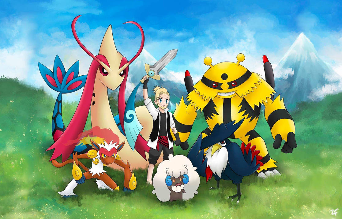 Pokemon team by ZenanaFox on DeviantArt