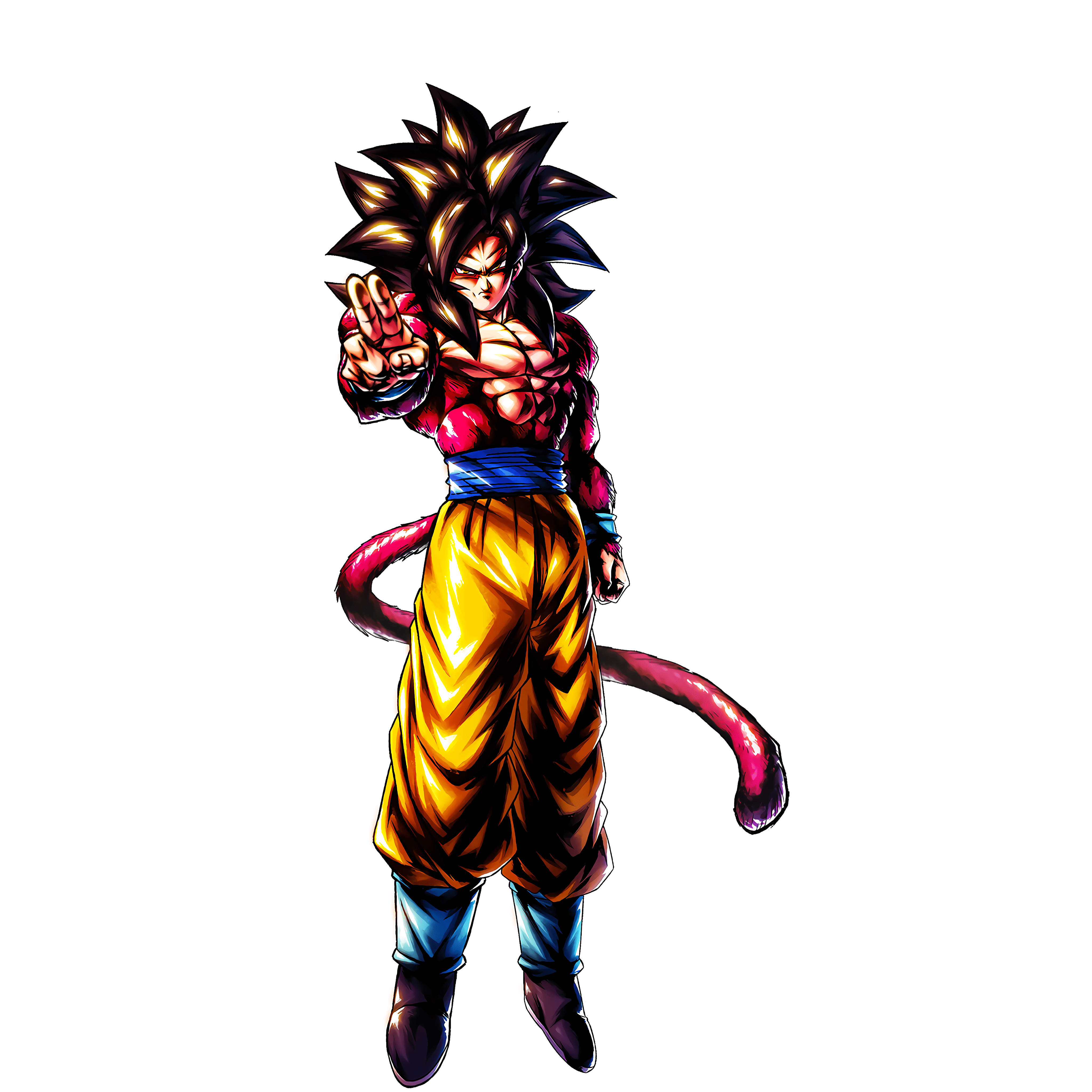 Goku SSJ 4 PNG by DavidBksAndrade on DeviantArt