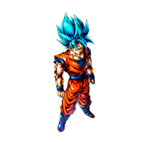 Goku SSGSS render [DB Legends]