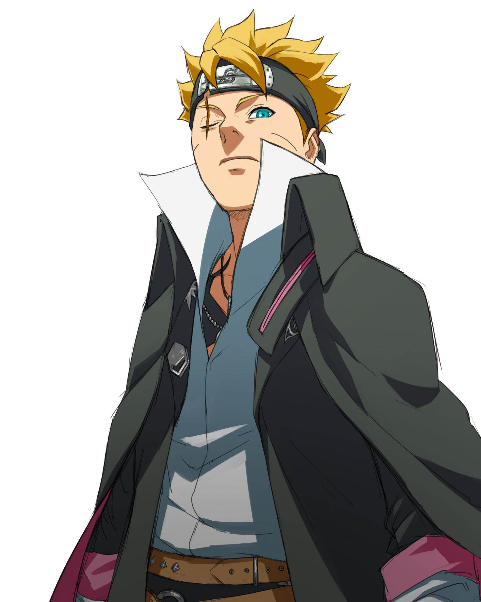 Boruto (Time Skip) render by hoavonhu123 on DeviantArt