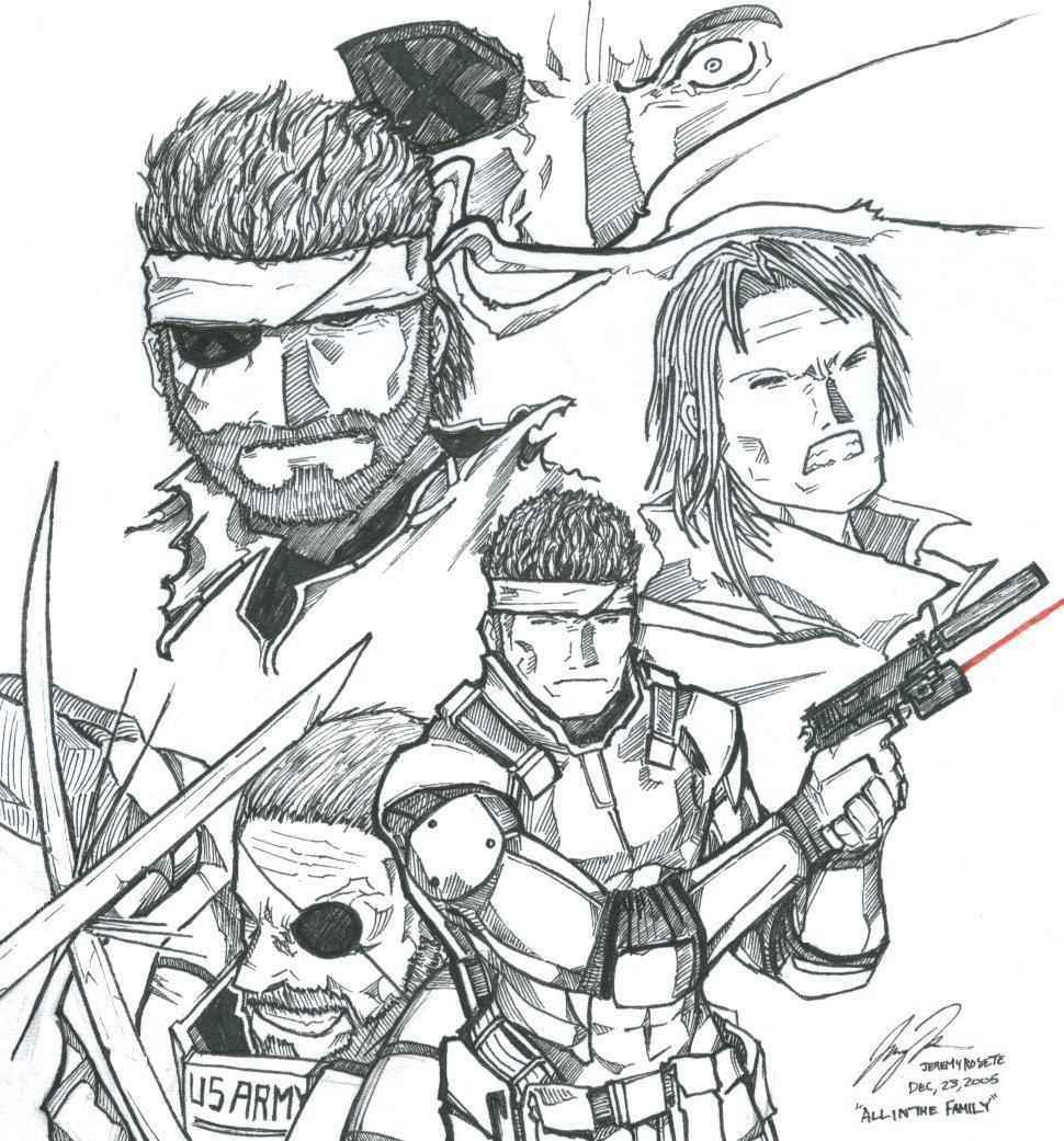 All In The Family - Metal Gear