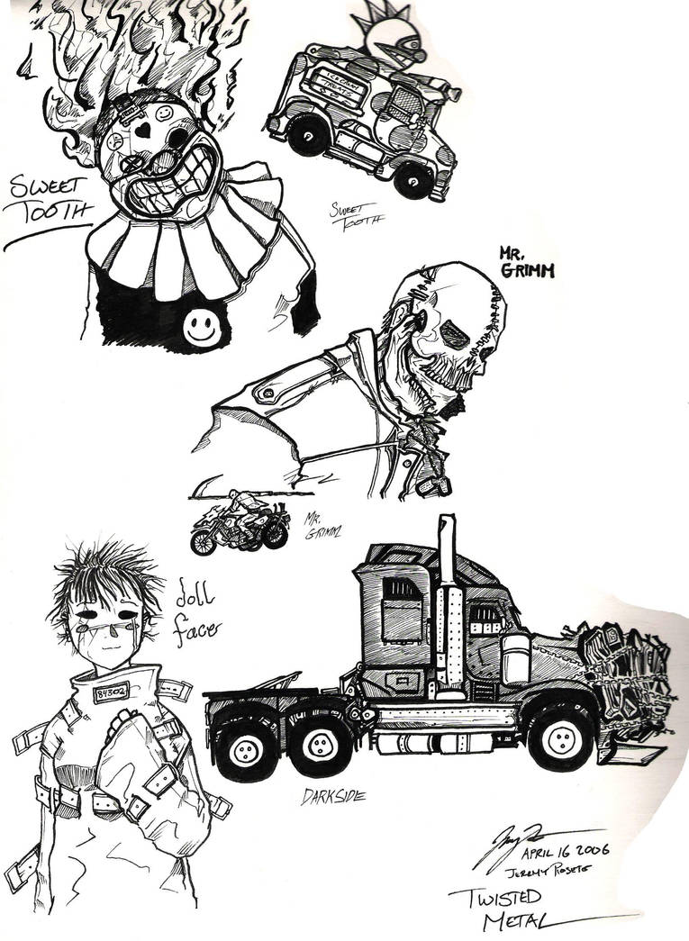 Twisted Metal: Black Characters in Real Life by MK1MonsterOck1989 on  DeviantArt