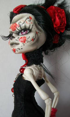 Monster High Custom Day of the Dead Sophia 3