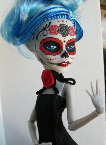 Monster High Custom Ghoulia Day of the dead