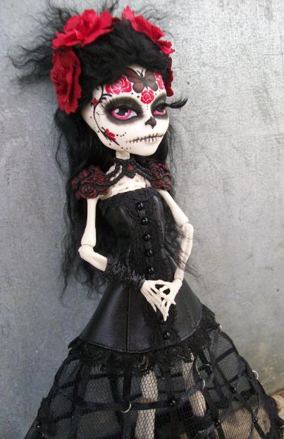 Monster High Day of the Dead Custom