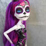 Monster High Day of the Dead Spectra Ghoul Custom