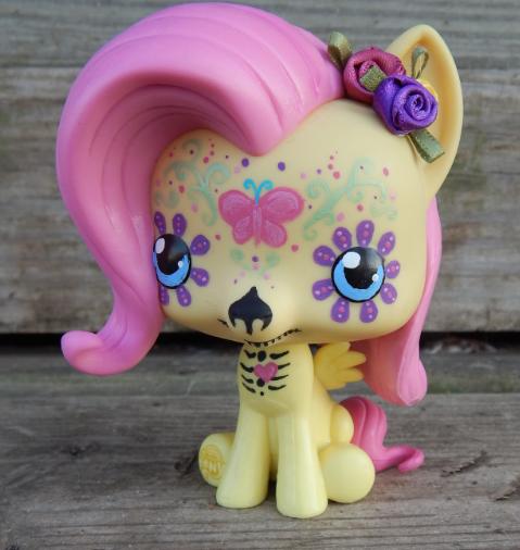 My Little Pony FIM Day of the Dead Fluttershy