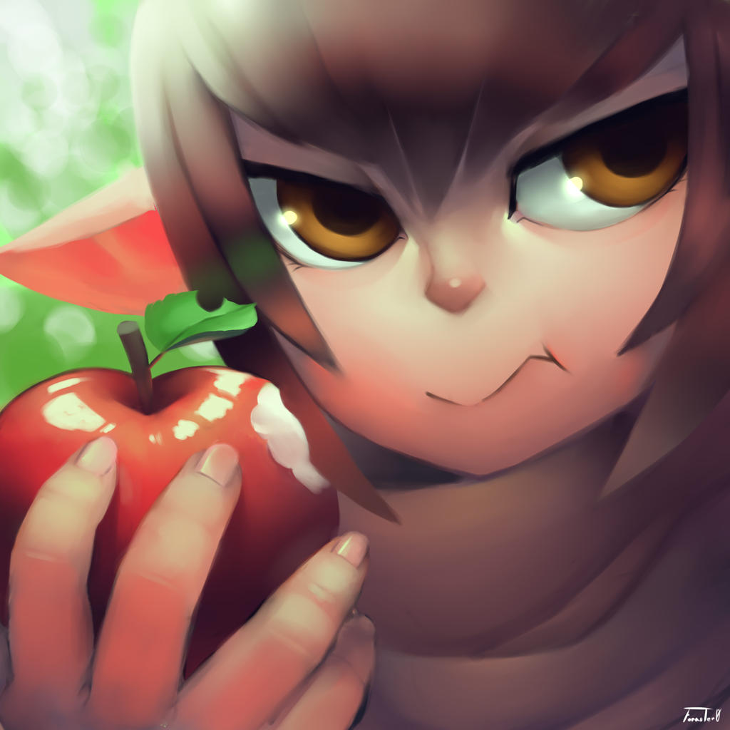 Eating an Apple