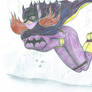 BATGIRL COLORED BY ME