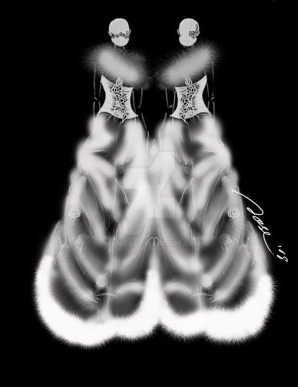 Deviantart White Robe White Gown by Manies on DeviantArt