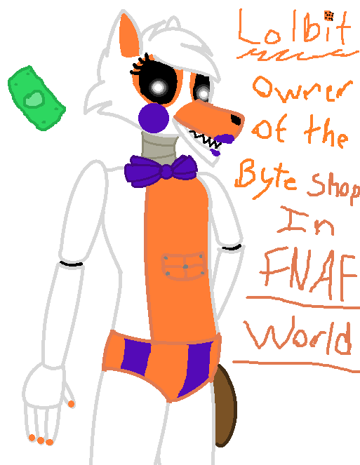 FNaF World: Lolbit Icon by TheCookieJar13 on DeviantArt