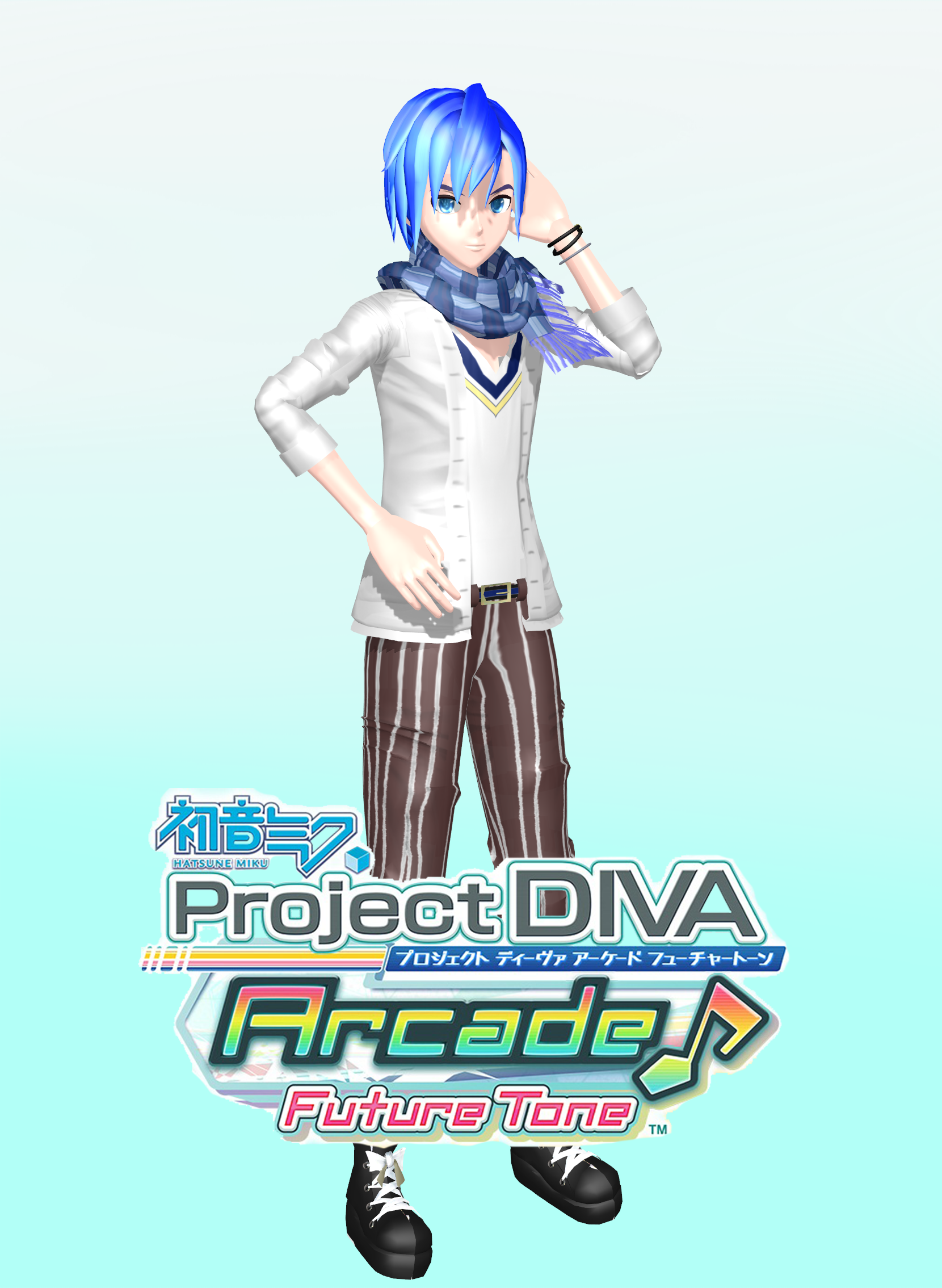 PDA-Future Tone Kaito Holiday by johnjan11 on DeviantArt