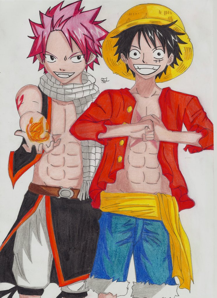 Luffy VS Natsu (One Piece X Fairy Tail), XVX